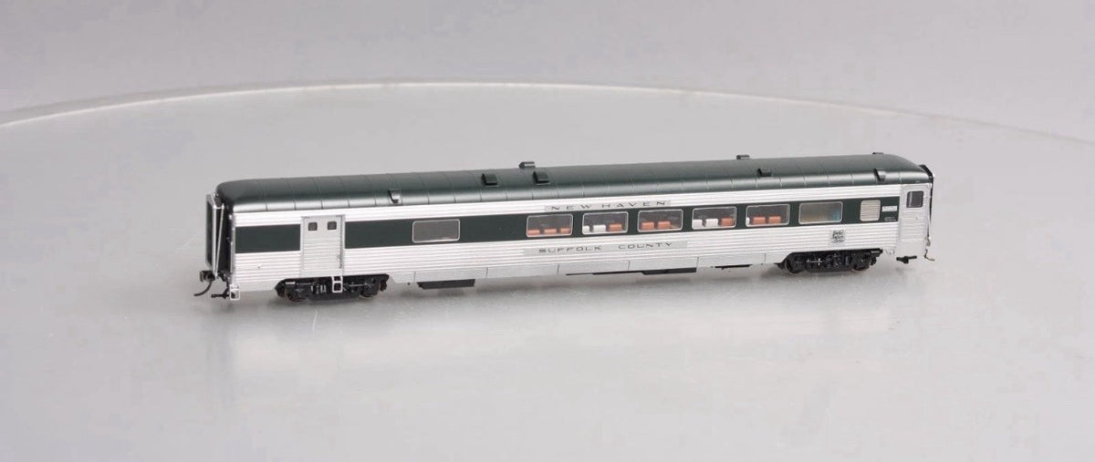 Rapido Trains 134001 HO New Haven "Suffolk County" PS County Car w/Baggage