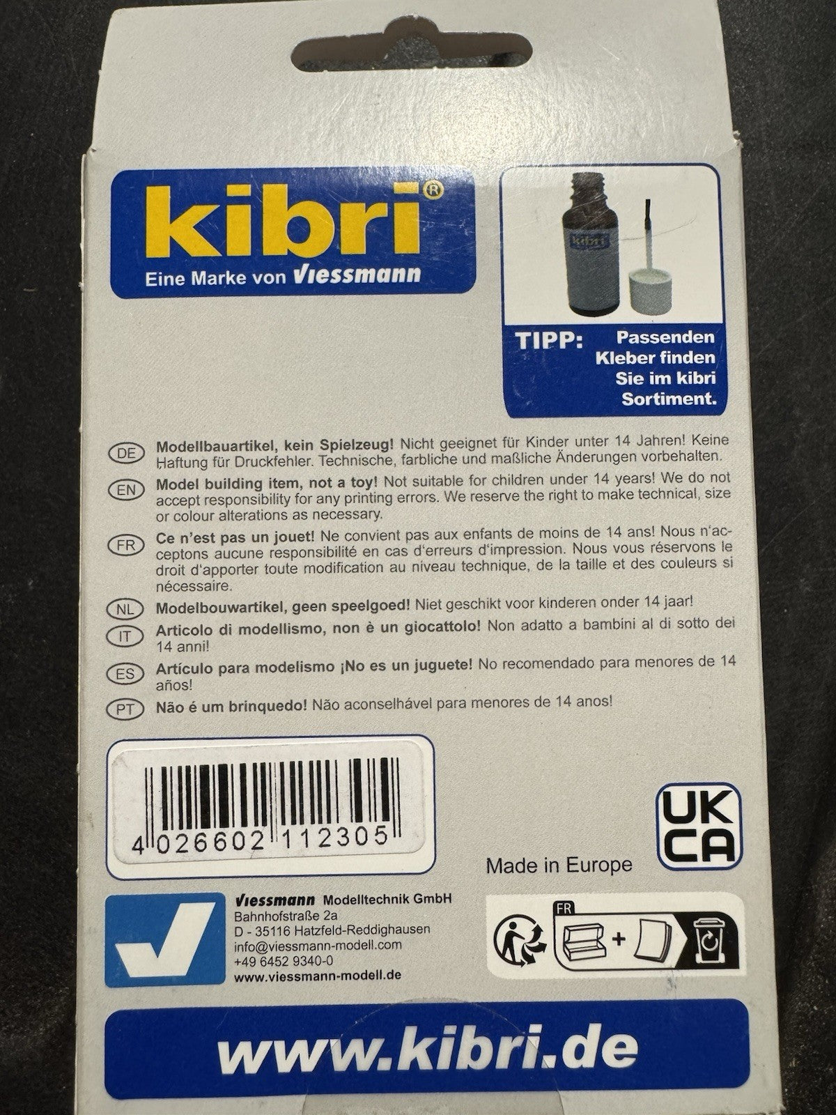 Kibri 11230 H0 Auto modello Volkswagen Maggiolino tipo 11, 1302
