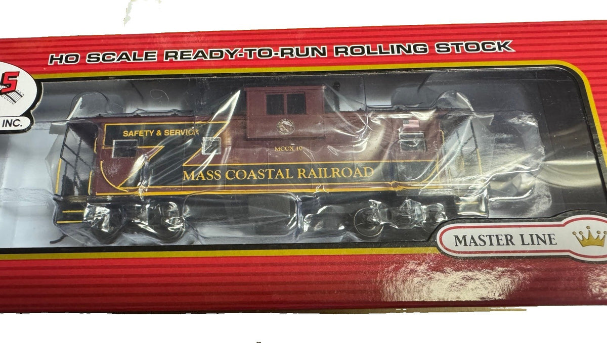 Ho Scale Atlas Mass Costal Railroad Extended Vision Caboose #10 MCCR 20007942