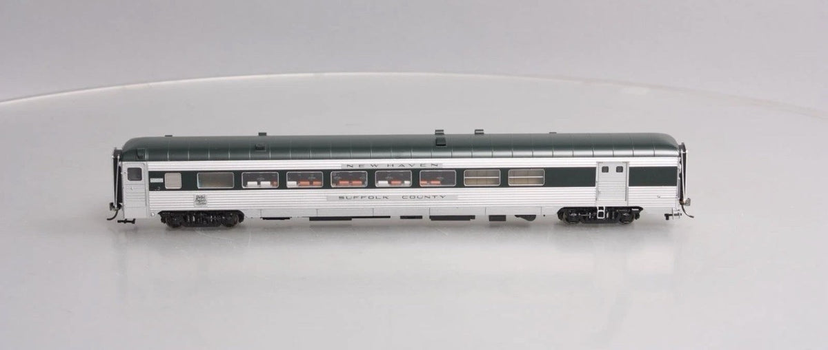 Rapido Trains 134001 HO New Haven "Suffolk County" PS County Car w/Baggage