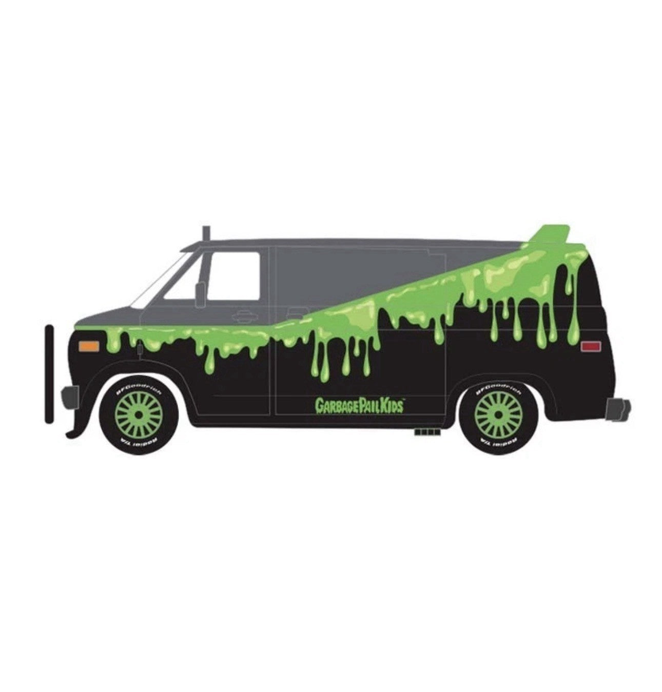 1983 GMC Vandura Petey Da Fool Diecast 1:64 Scale ATeam Model Greenlight 54120 A