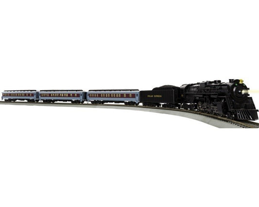 LIONEL HO SCALE POLAR EXPRESS TRAIN SET Sleigh Santa Remote Track 871811010 NEW