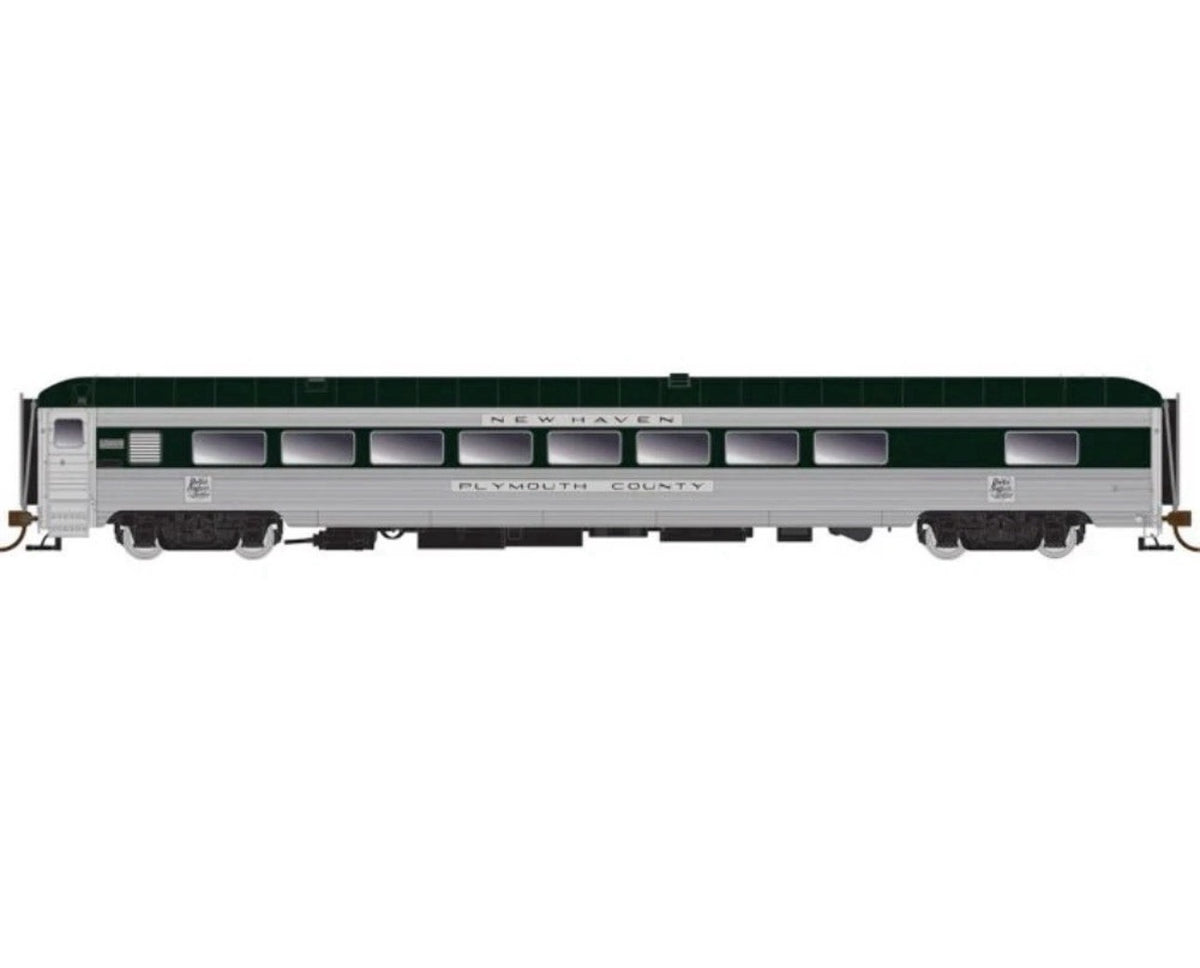 Rapido Trains 134001 HO New Haven "Suffolk County" PS County Car w/Baggage