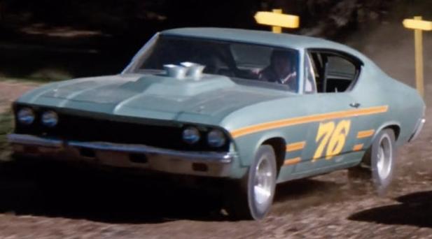 1968 Chevy Chevelle #76 Race Car 1:64 Diecast Car- New England Dukes Exclusive