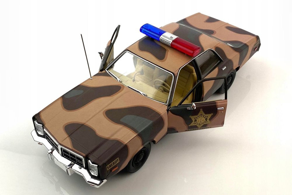 1:18 CAMOUFLAGE 1978 DODGE MONACO HAZZARD COUNTY SHERIFF Discontinued by manufacturer