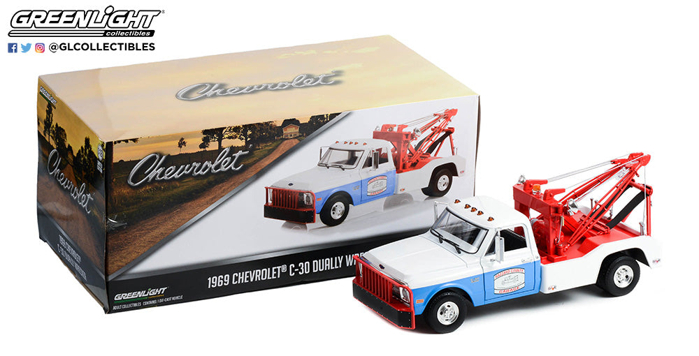 1:18 1969 雪佛兰 C-30 双清障车 - 哈扎德县车库预订 2024 年 4 月