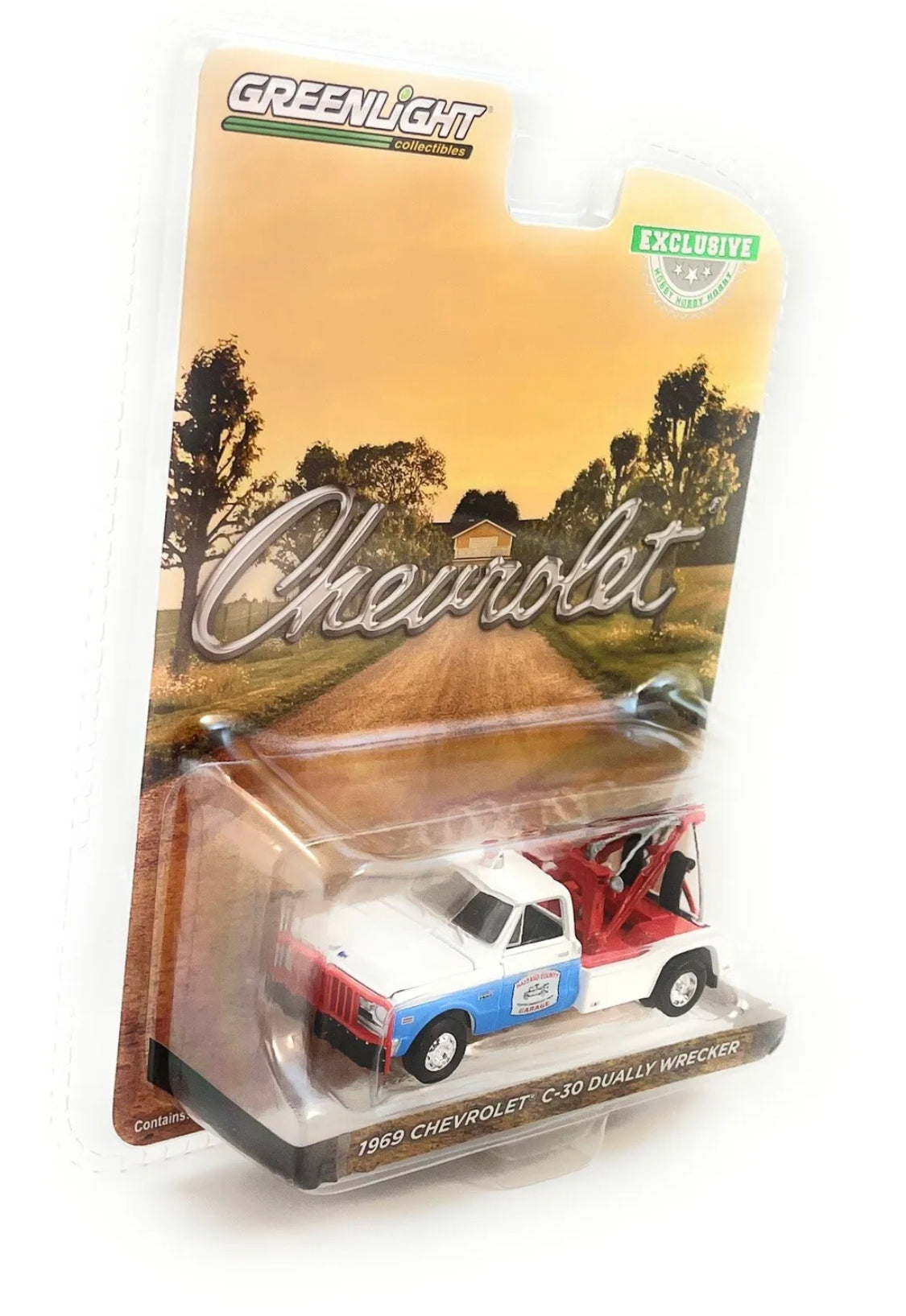1:64 1969 Chevy C-30 COOTER'S TOW TRUCK HAZZARD COUNTY GARAGE PREORDER JAN