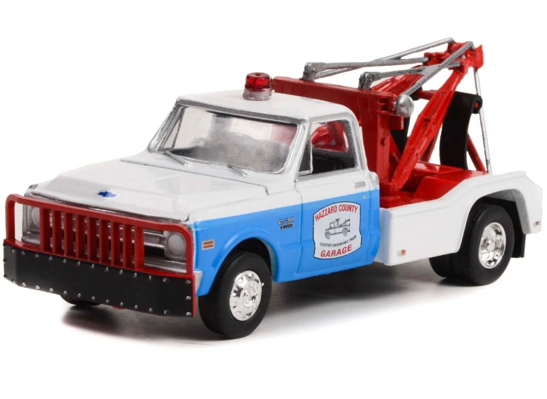 1:64 1969 Chevy C-30 COOTER'S TOW TRUCK HAZZARD COUNTY GARAGE PREORDER JAN