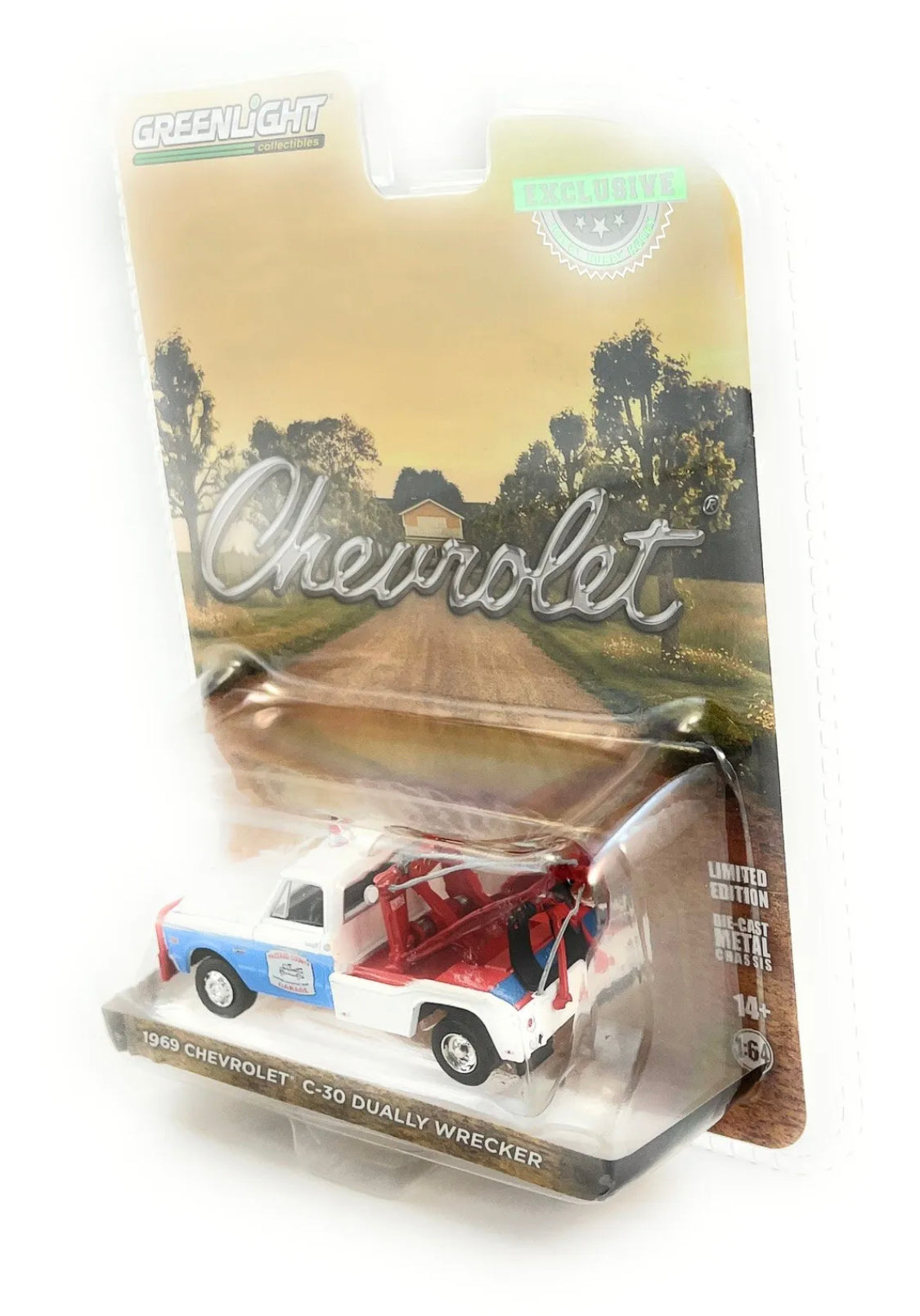 1:64 1969 Chevy C-30 COOTER'S TOW TRUCK HAZZARD COUNTY GARAGE PREORDER JAN