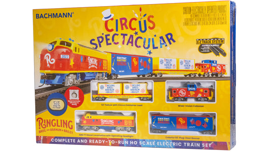 BACHMANN 00780 HO CIRCUS SPECTACULAR TRAIN SET