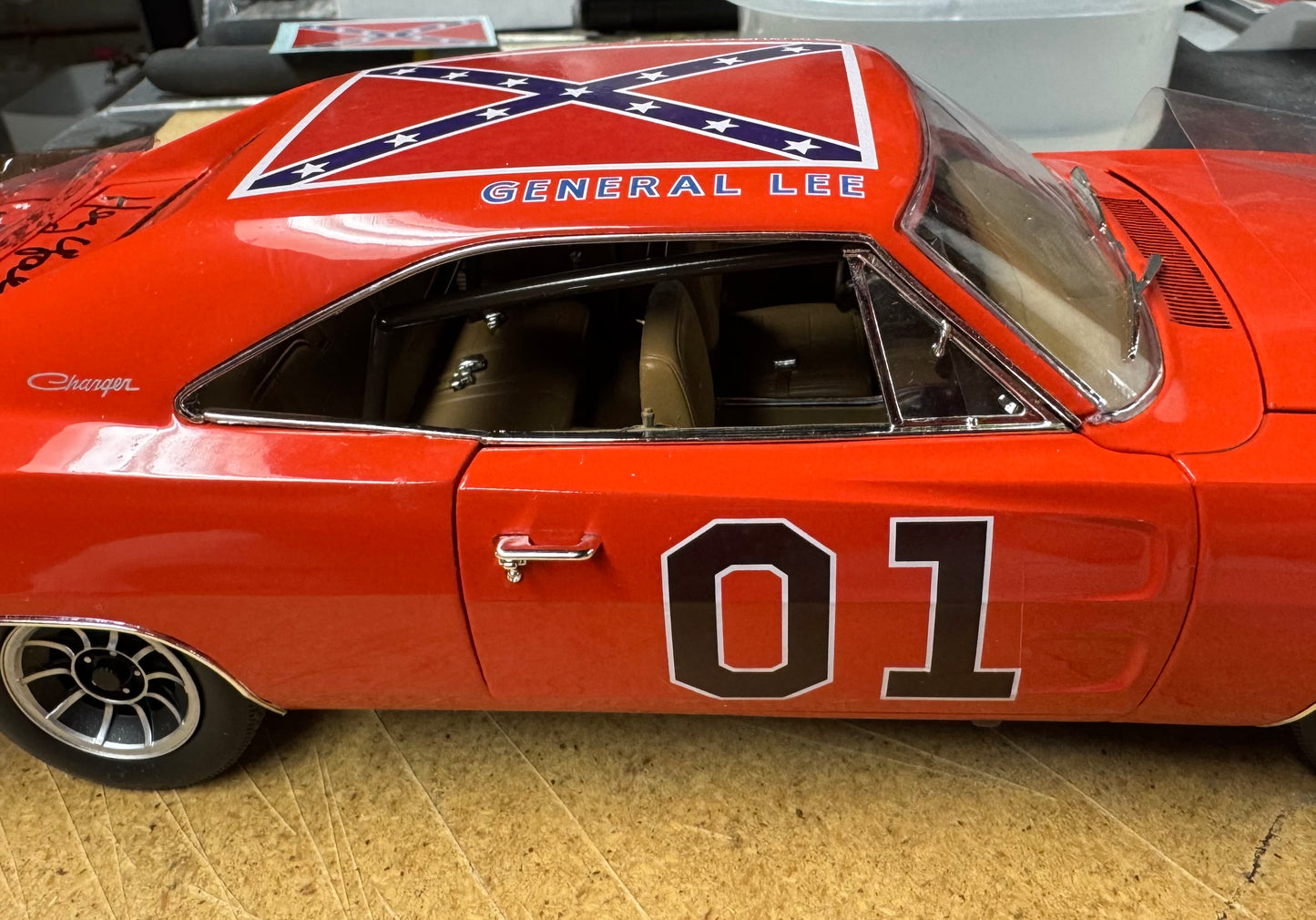 1/18 Scale General Lee Waterslide Decals