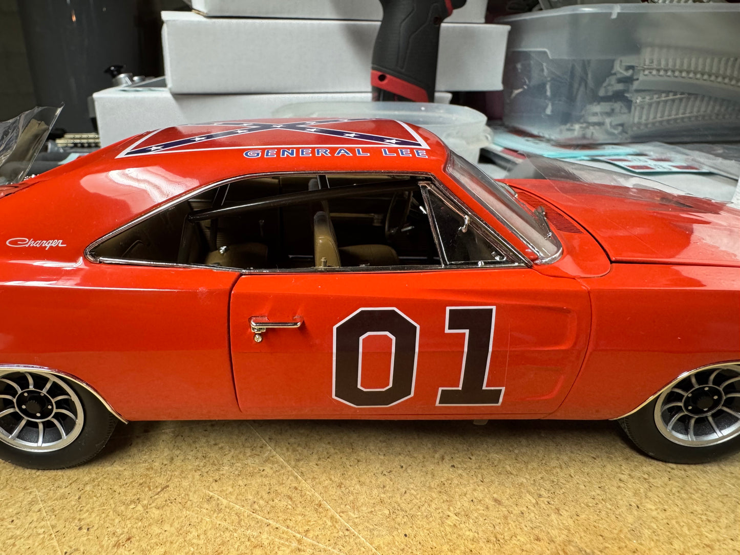 1/18 Scale General Lee Waterslide Decals