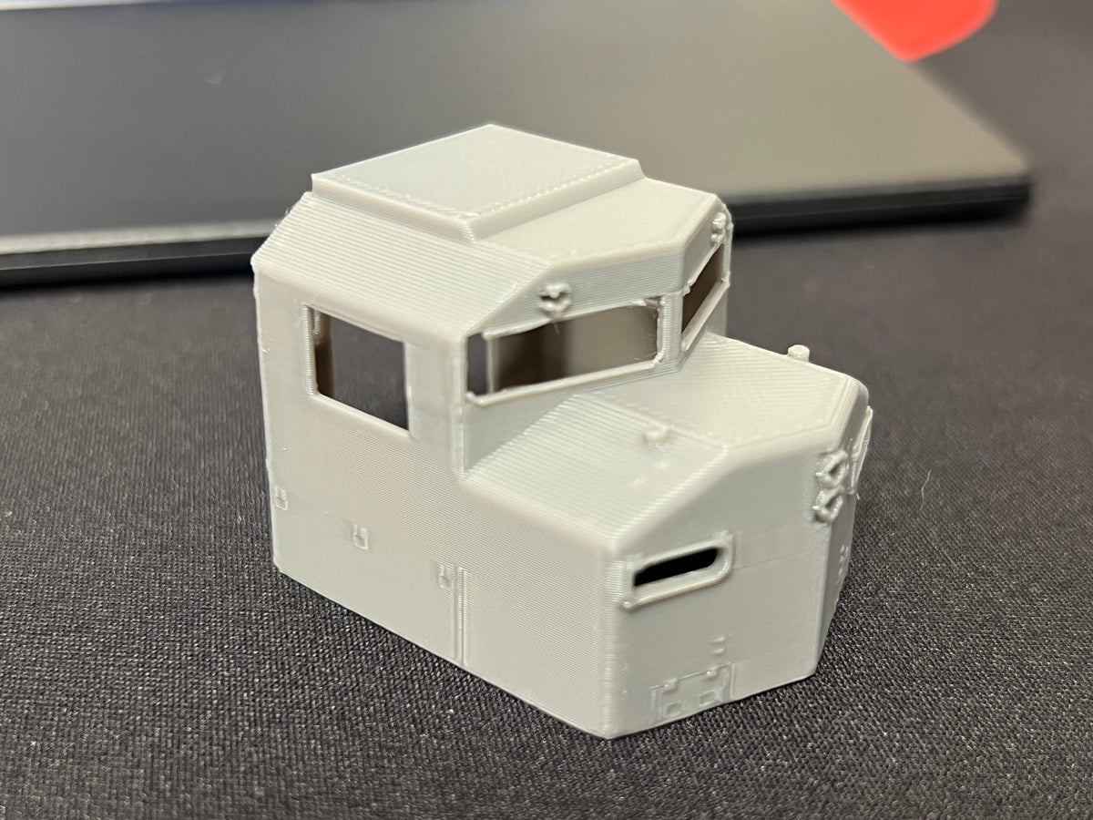 HO Scale MBTA GP40MC-2W Resin Cab