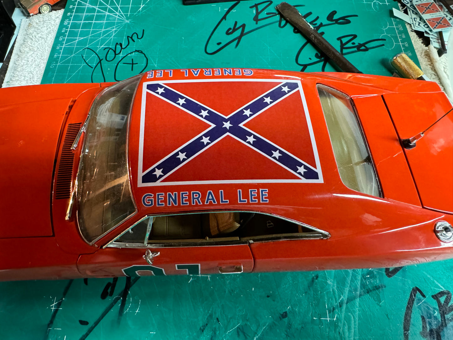 1/18 Scale General Lee Waterslide Decals