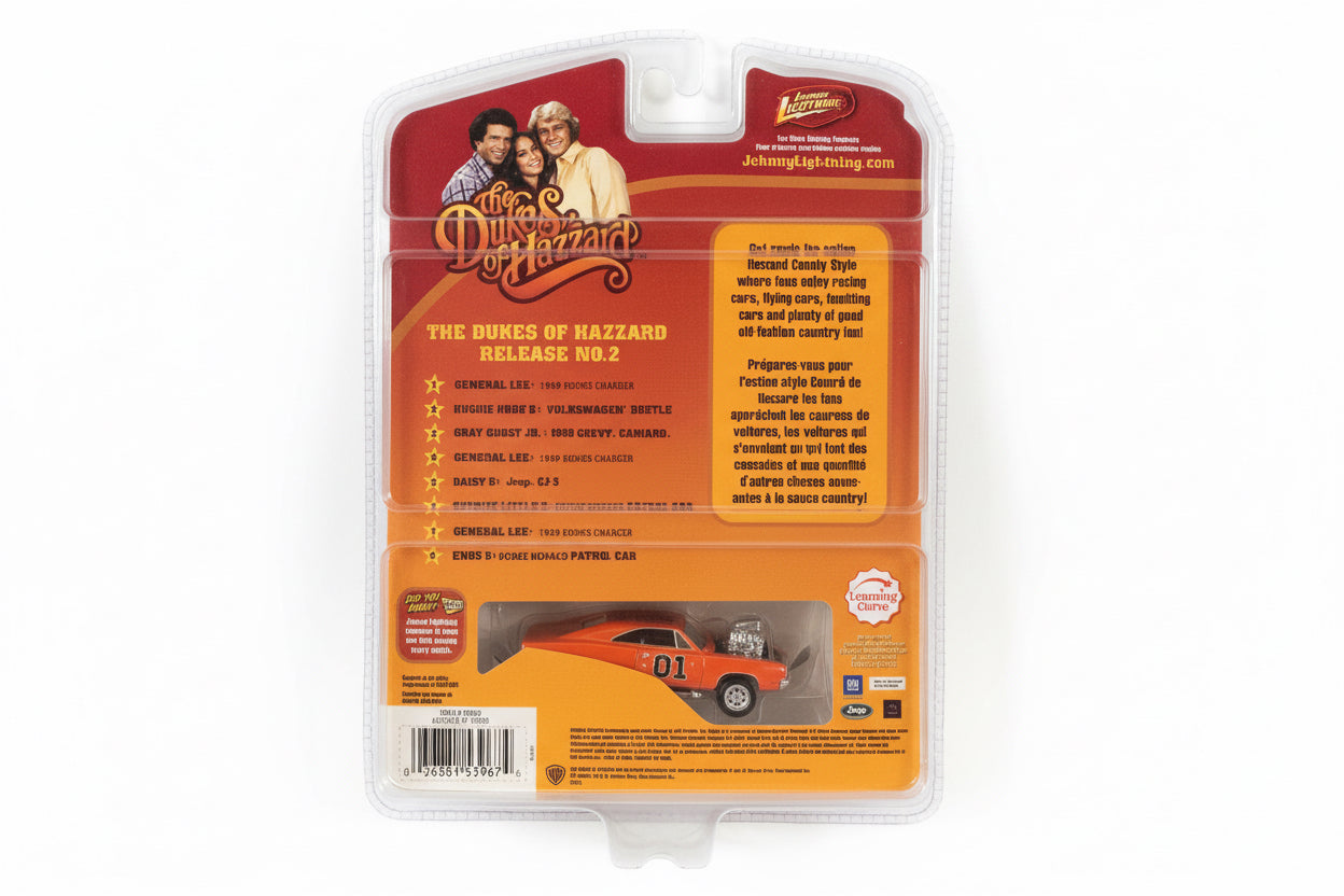 1:64 General Lee Zingers Johnny Lightning Series 2 – New England Dukes