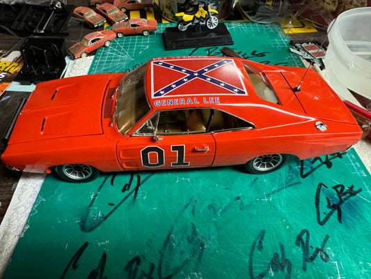 1/18 Scale General Lee Waterslide Decals