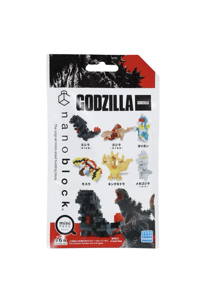 nanoblock - Godzilla Assortment 1 (Blind Box Complete Set), mininano Series B...