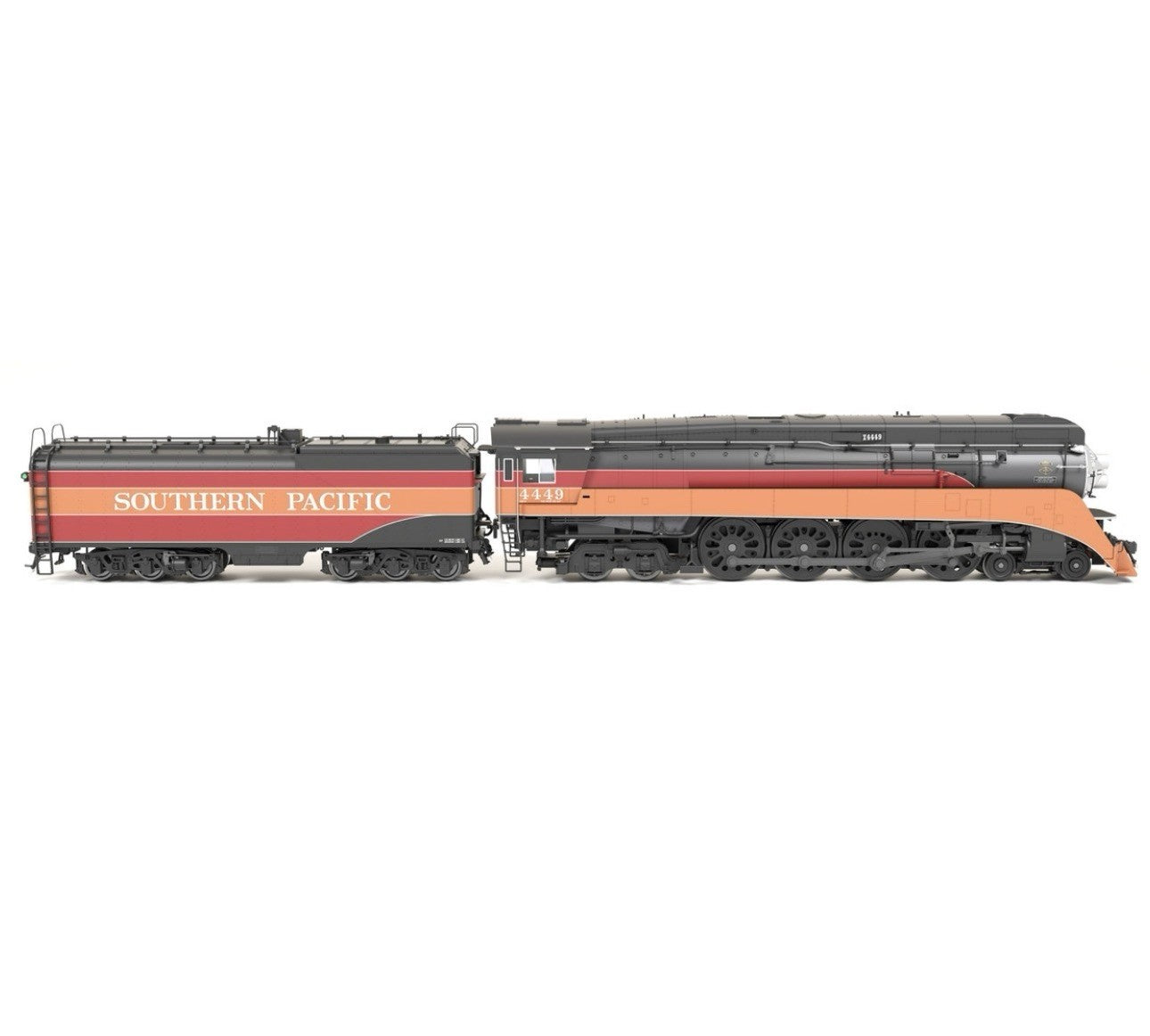 Broadway Limited HO Scale GS-4 4-8-4 Sound Smoke Southern Pacific #4449 9838 NEW