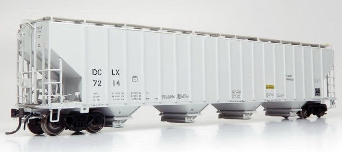 Rapido 157008A HO Scale DCLX DOW Procor 5820 Covered Hoppers Single Car 7204