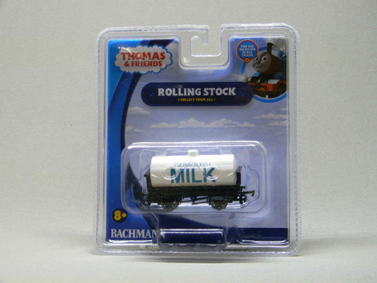 Bachmann HO Scale Thomas & Friends Tidmouth Milk Tanker Tank Car #77048, New