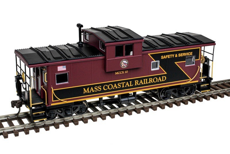 Ho Scale Atlas Mass Costal Railroad Extended Vision Caboose #10 MCCR 20007942