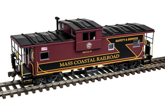 Ho Scale Atlas Mass Costal Railroad Extended Vision Caboose #10 MCCR 20007942