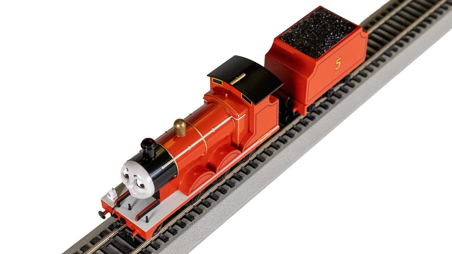 Bachmann 58743 Thomas & Friends HO James the Red Engine with moving eyes