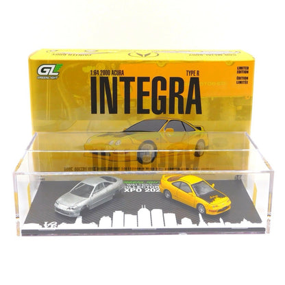 RARE Greenlight Premium 2000 Acura Type R & Raw Casting 1:64 Diecast 51613B