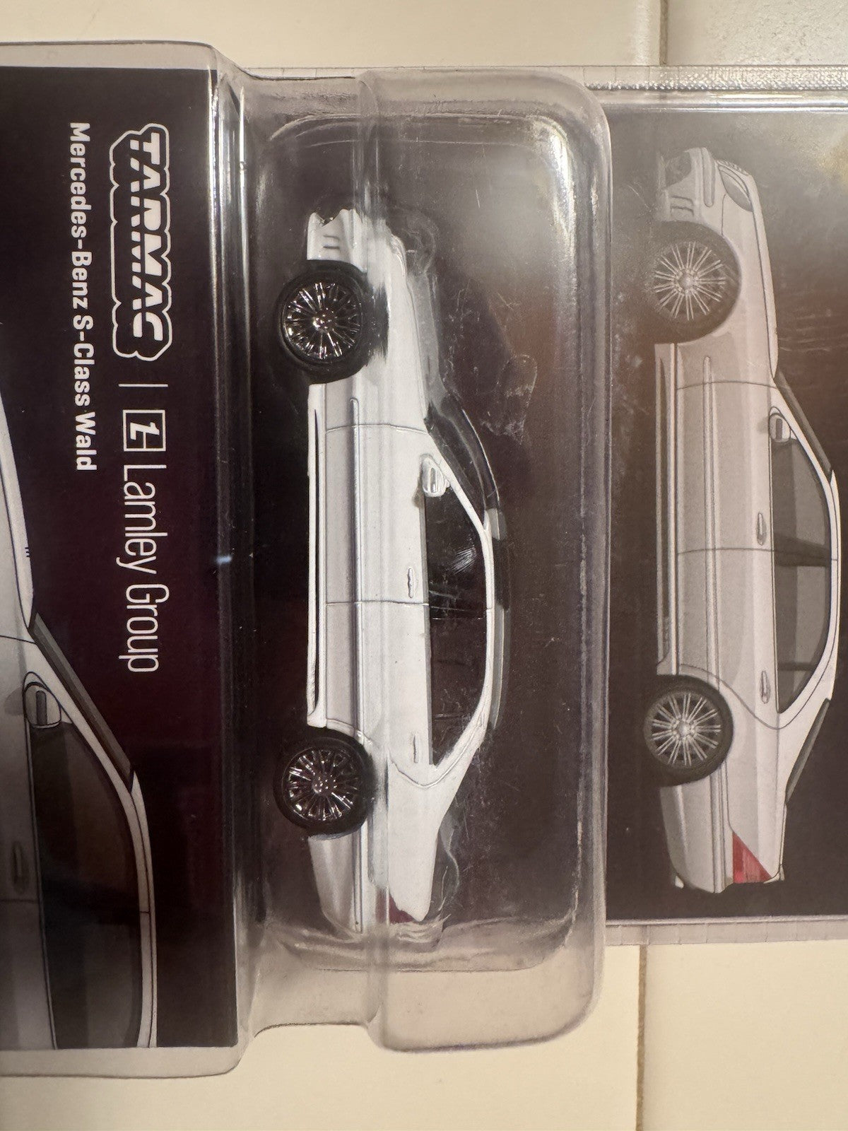 MERCEDES BENZ S CLASS WALD ALABASTER WHITE 1/64 CAR BY TARMAC WORKS T64G-072-WH