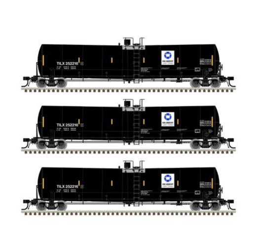 HO Scale Atlas 20006885 IOI Group TILX Trinity 25,500-Gallon Tank Car 3-pack