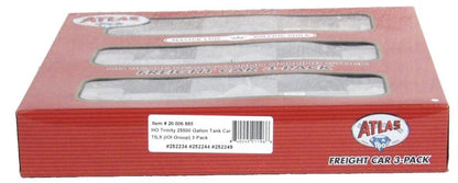 HO Scale Atlas 20006885 IOI Group TILX Trinity 25,500-Gallon Tank Car 3-pack