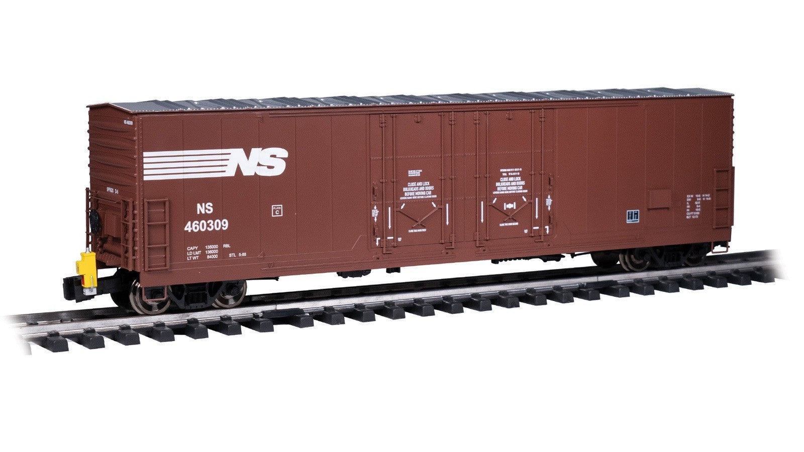 Bachmann Large G Scale 53' Boxcars W/ Flashing EOT Norfolk Southern 460309 93553