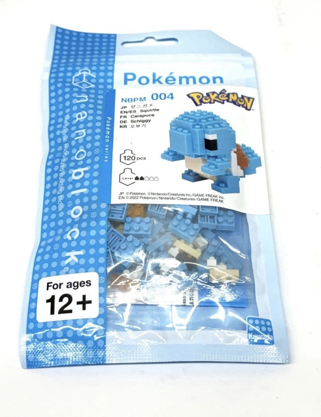 Nanoblock Pokemon Squirtle NBPM 004 Building Set Kawada New