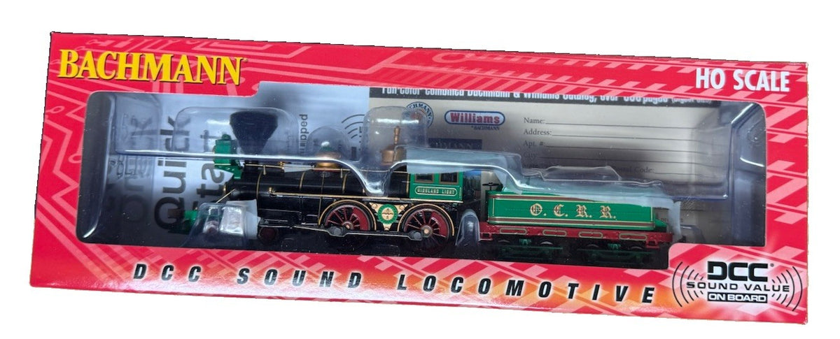 Bachmann 52708 4-4-0 American Old Colony "Highland Light" Loco DCC Sound HO