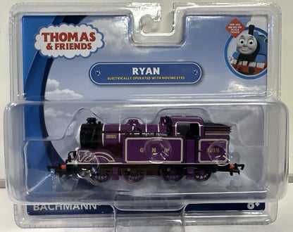 Bachmann HO Scale Thomas & Friends Ryan Engine W/ Moving Eyes #58823