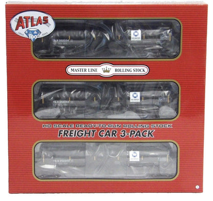 HO Scale Atlas 20006885 IOI Group TILX Trinity 25,500-Gallon Tank Car 3-pack