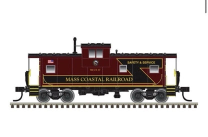Ho Scale Atlas Mass Costal Railroad Extended Vision Caboose #10 MCCR 20007942