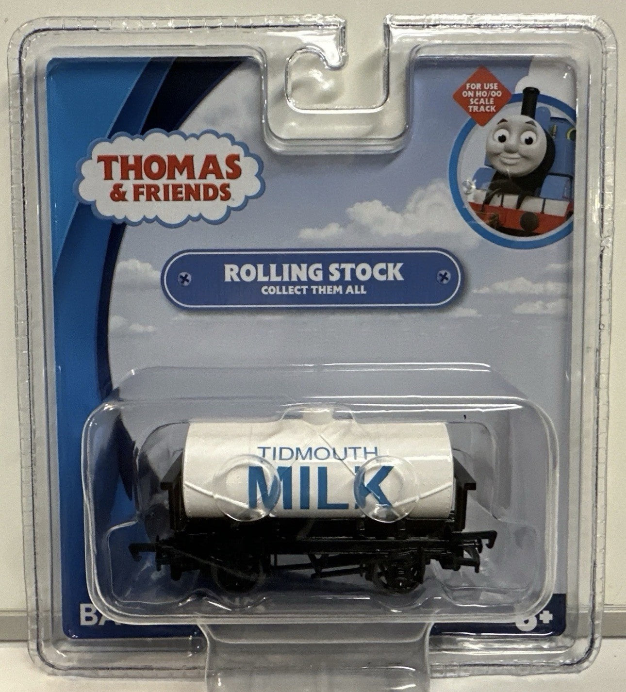 Bachmann HO Scale Thomas & Friends Tidmouth Milk Tanker Tank Car #77048, New