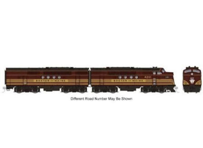 Rapido 53511 HO EMD FT A-B Set DCC & Sound Boston & Maine #4212A, 4212B