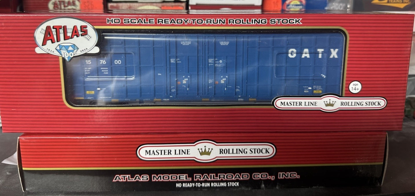 Atlas HO 20007284 Gunderson 7550 Double Plug-Door Boxcar UP GATX BKTY #157600