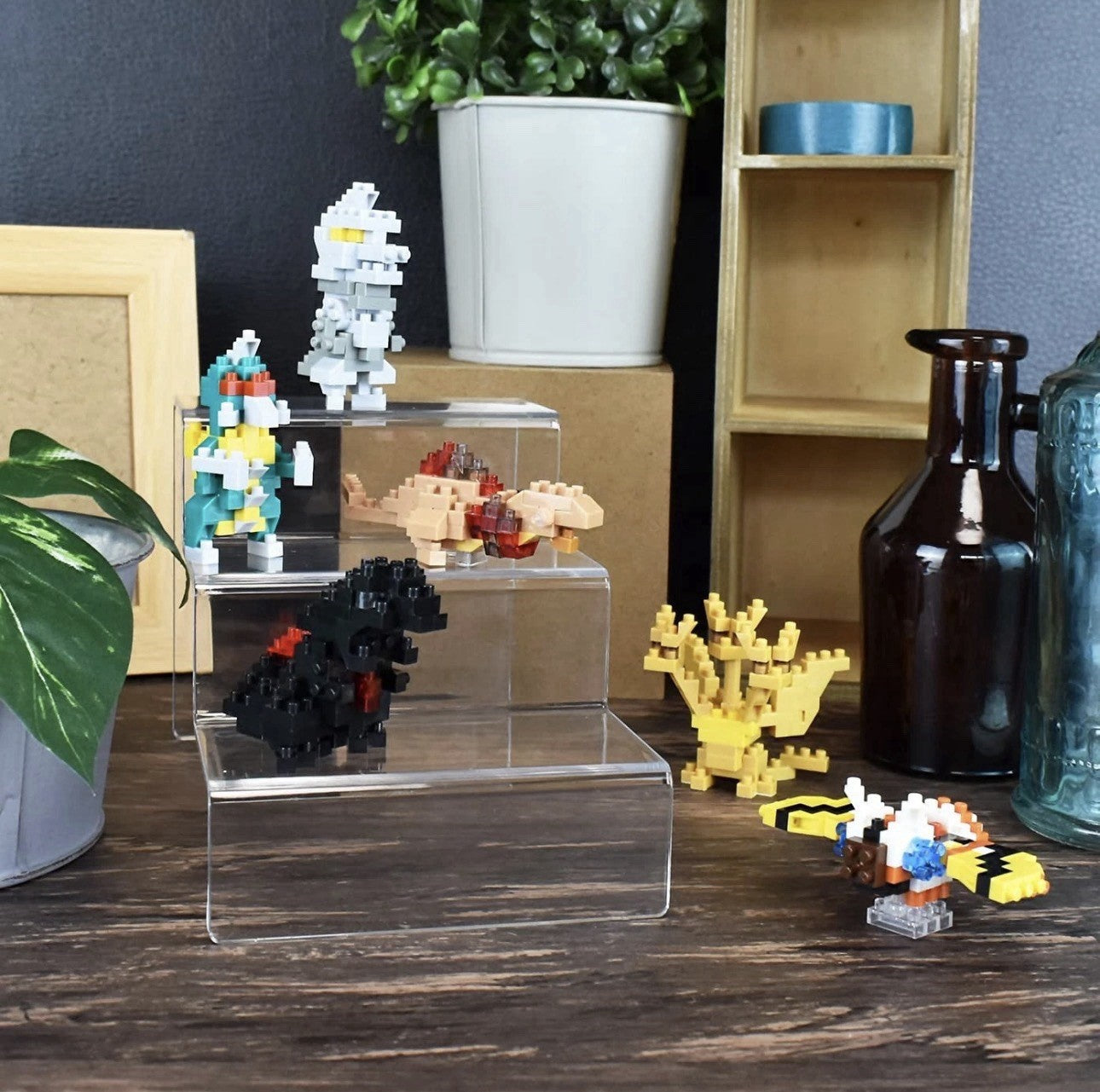 nanoblock - Godzilla Assortment 1 (Blind Box Complete Set), mininano Series B...