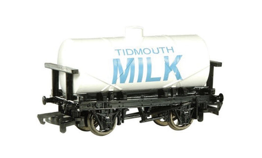 Bachmann HO Scale Thomas & Friends Tidmouth Milk Tanker Tank Car #77048, New