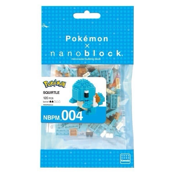Nanoblock Pokemon Squirtle NBPM 004 Building Set Kawada New