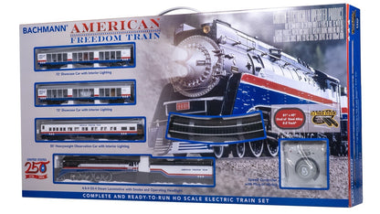 NEW Bachmann HO Scale RTR 50th Anniversary American Freedom Train Set 00789