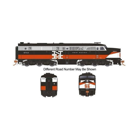 RAPIDO 23563 HO SCALE ALCO PA-1 New Haven Railroad 0776 McGinnis LOK SOUND DCC