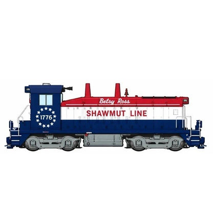 Rapido 27617 HO EMD SW9 DCC-Sound Shawmut #1776 Betsy Ross HOBBYTYME EXCLUSIVE