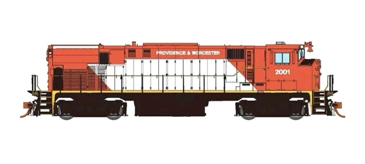 Rapido 33041 HO Montreal Locomotive Works MLW M420 Providence & Worcester #2003