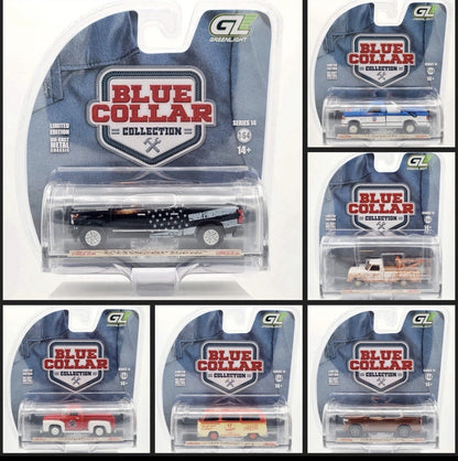 Blue Collar Collection Series 14 SET OF 6 Models 1:64 Scale - Greenlight 35300