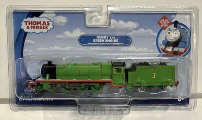 Bachmann HO Scale Thomas & Friends Henry Engine & Tender W/ Moving Eyes #58745