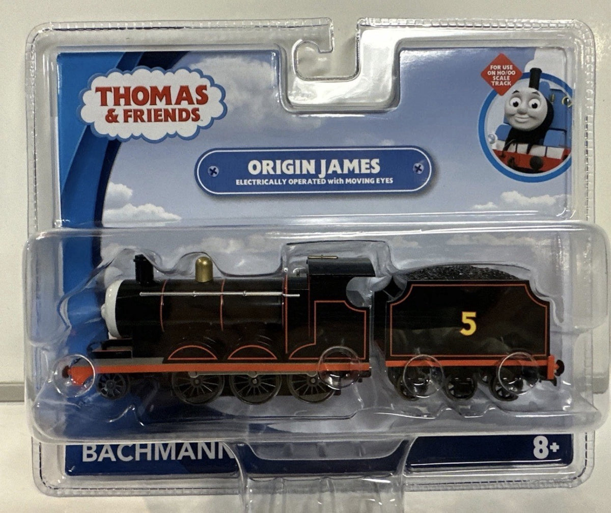 Bachmann HO Scale Thomas & Friends Origin James Engine W/ Moving Eyes #58822